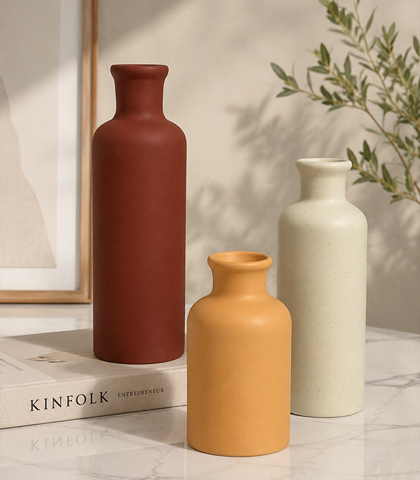 Ceramic Vase Set of 3