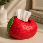 Strawberry Shape Plastic Tissue Box