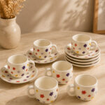 Modern Coffee Cups Set of 6 Pieces