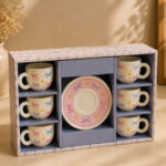 Modern Coffee Cups Set of 6 Pieces
