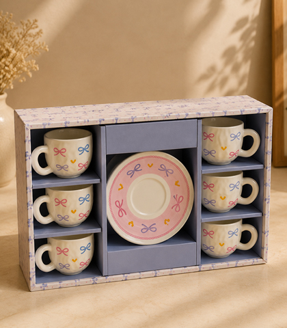 Modern Coffee Cups Set of 6 Pieces