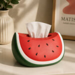 Watermelon Shape Plastic Tissue Box