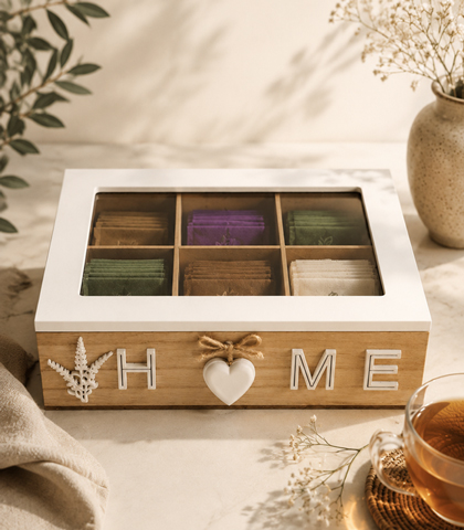 Wooden Tea Box
