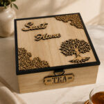 Wooden Tea Box