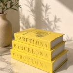 Yellow Decorative Books Set of 3