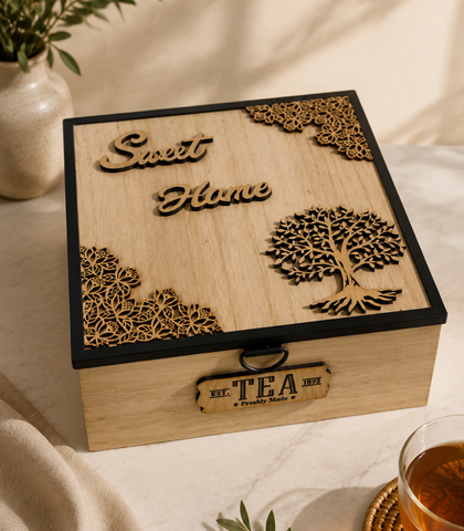 Wooden Tea Box