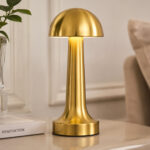 Rechargeable Gold LED Side Lamp