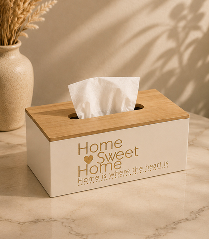 Wooden Tissue Box Cover