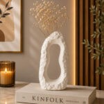 Modern White Ceramic Vase