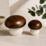 Ceramic Mushroom Décor Set