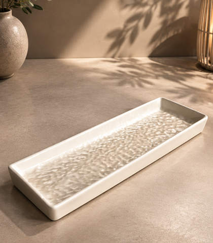 Modern Ceramic Tray 34x13cm