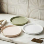 Modern Ceramic Round Tray 21cm