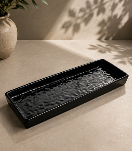 Modern Ceramic Tray 34x13cm