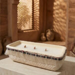 Large Stone Scented Candle