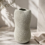Modern Stone-Shaped Ceramic Vase