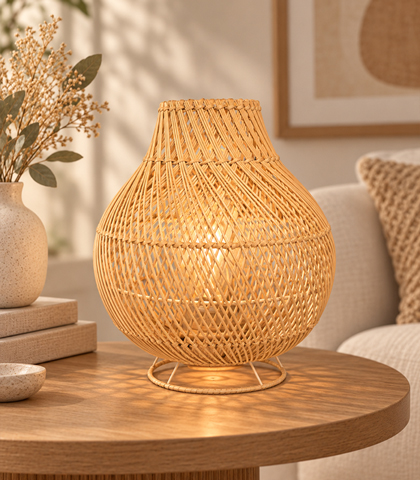 Boho Side Lamp