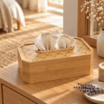 Wooden Tissue Box