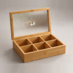 Wooden Serving Box with Plexy Cover