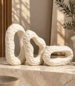 Modern Ceramic Vases Set of 3