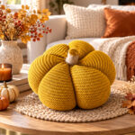 Pumpkin Shape Decorative Pillow