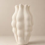 Large Heavy Ceramic Modern Vase