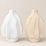 Modern Ceramic Wavy Vase