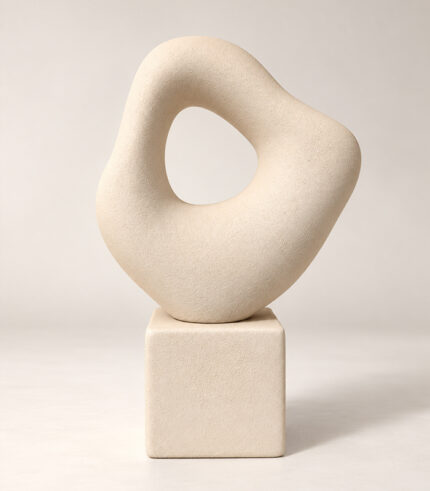 Ceramic Abstract Statue