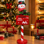 Christmas Snowman Floor Decoration